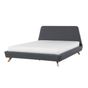 Ágy VIENNE 160 x 200 cm Szürke thumbnail 2