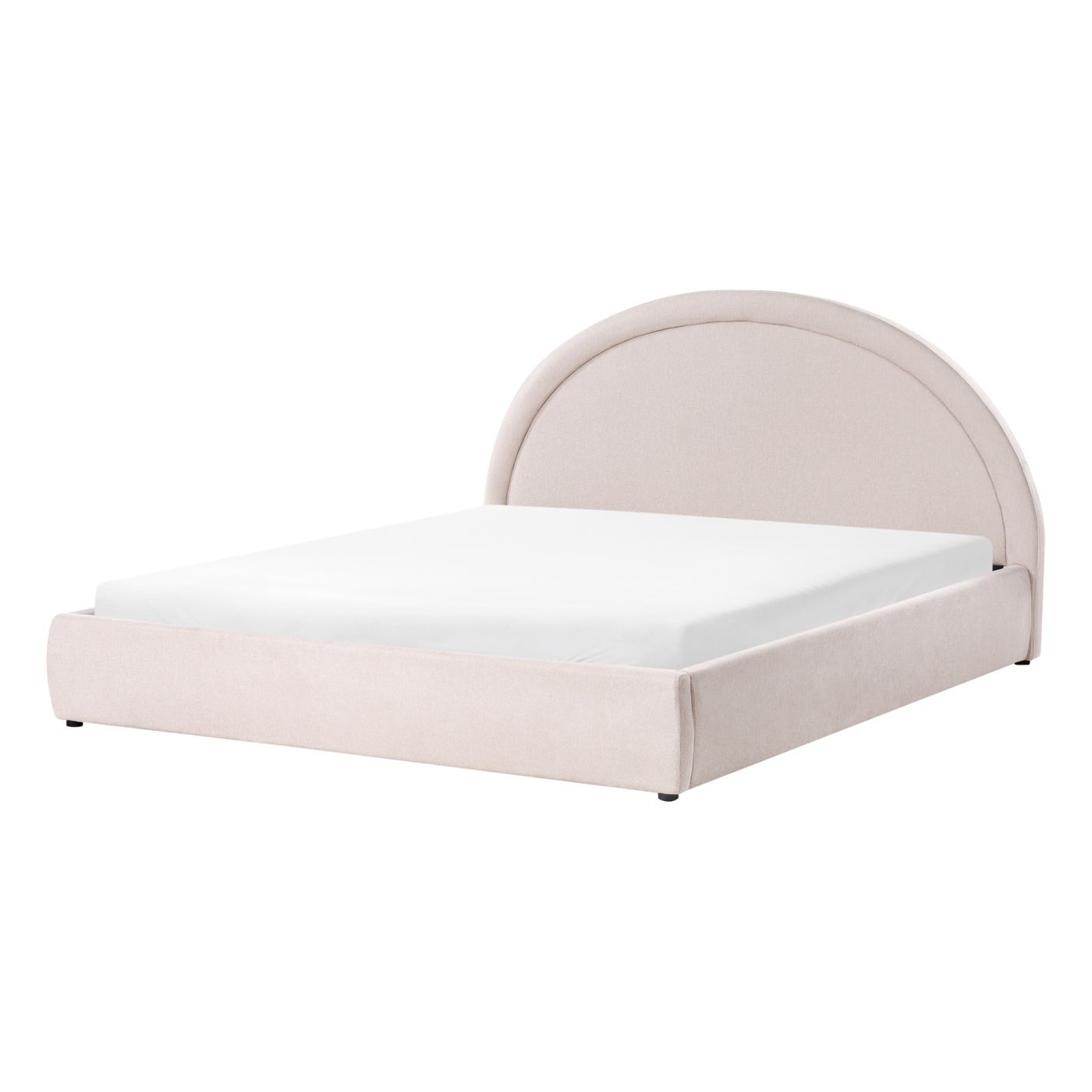 Ágyneműtartós ágy MOUZON 180 x 200 cm Világosbézs - 4