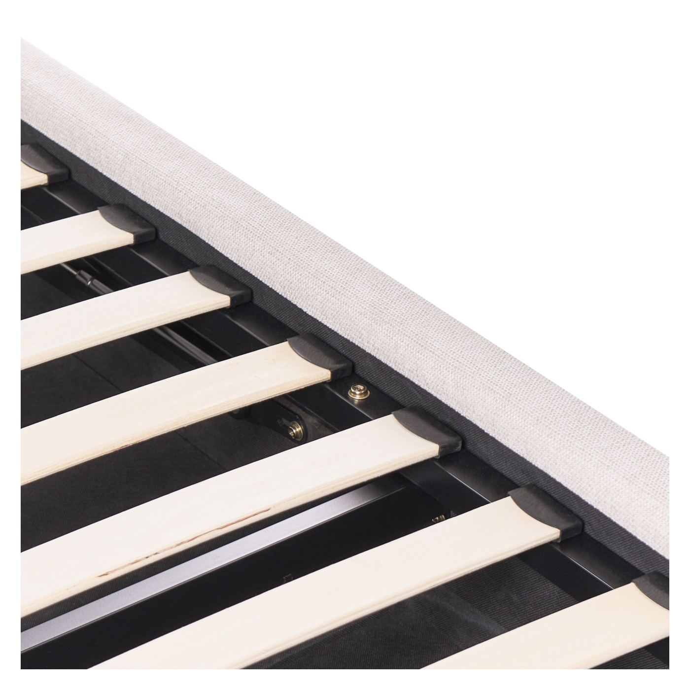 Ágyneműtartós ágy MOUZON 180 x 200 cm Világosbézs - 23