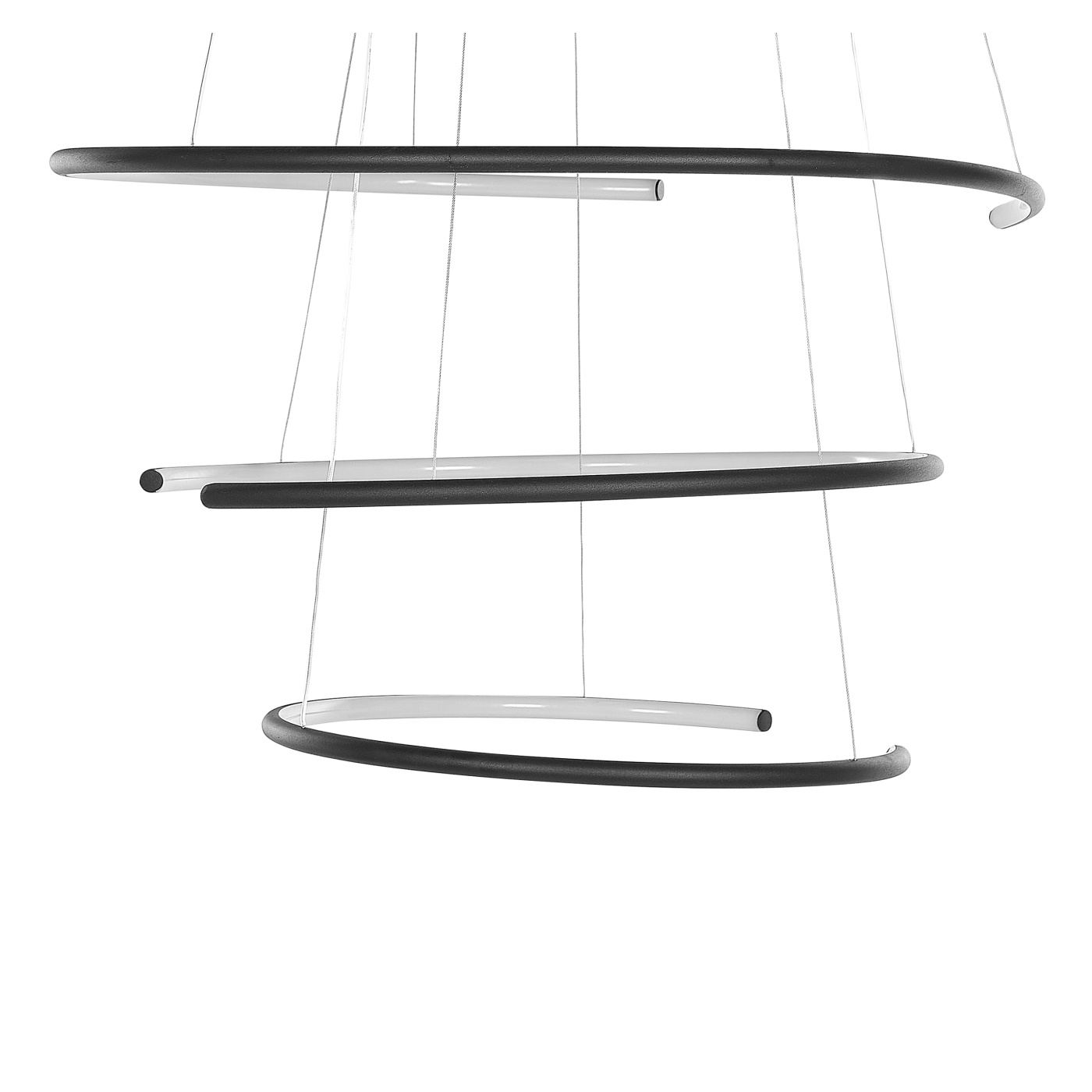 LED függőlámpa MAYU Fém Fekete - 2