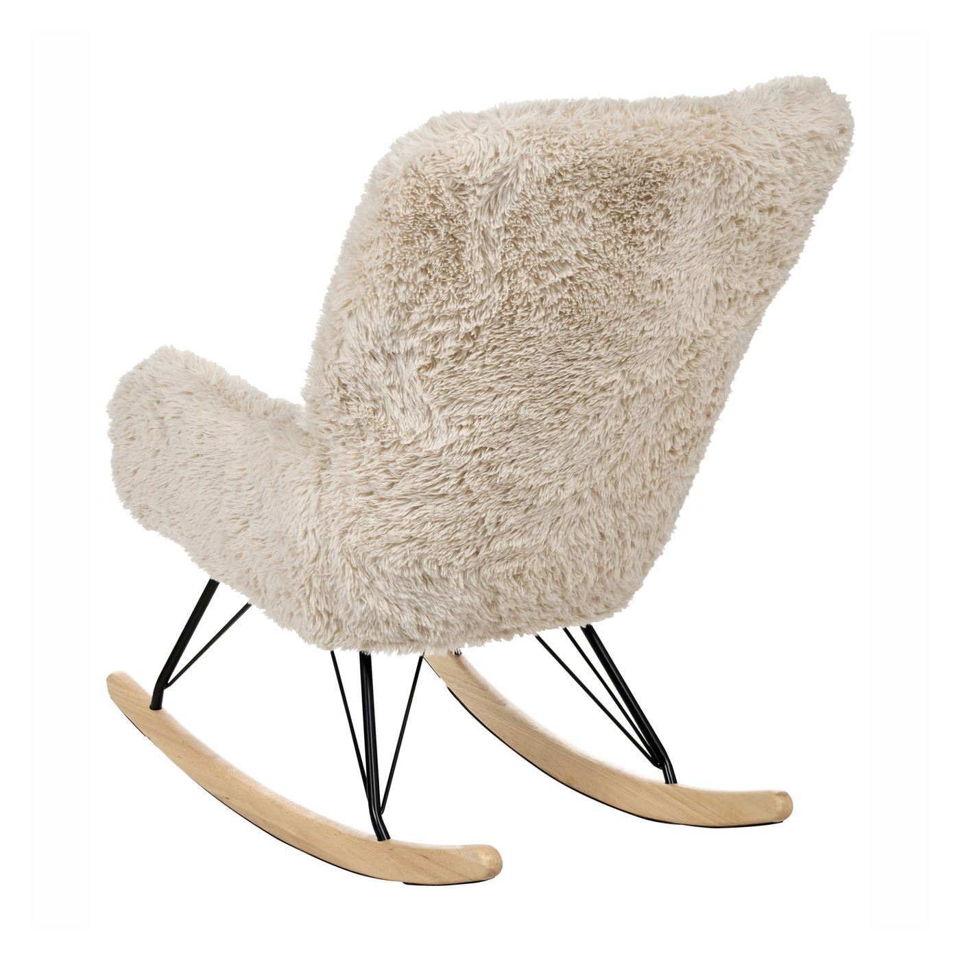 Hintaszék AKRA Műszőrme Világosbézs - 6