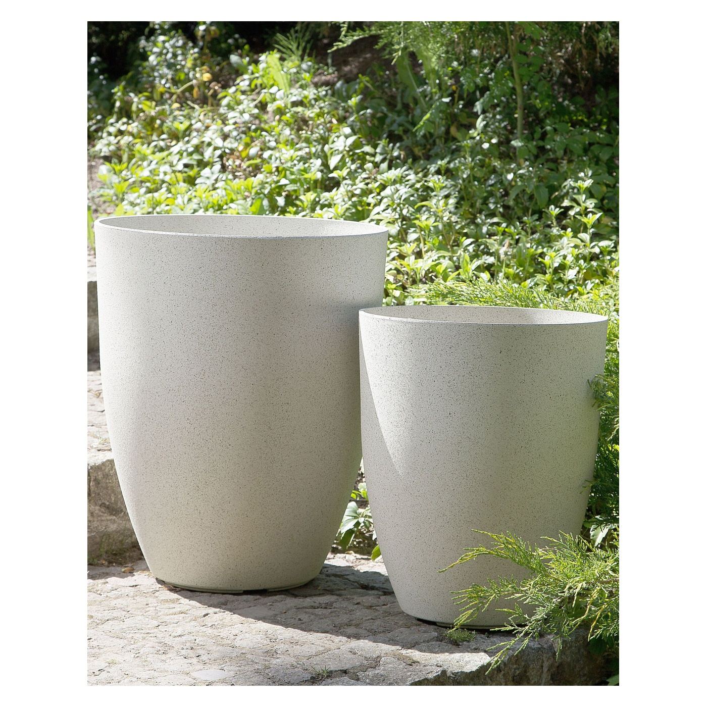 Virágcserép CROTON 43 cm Törtfehér - 1