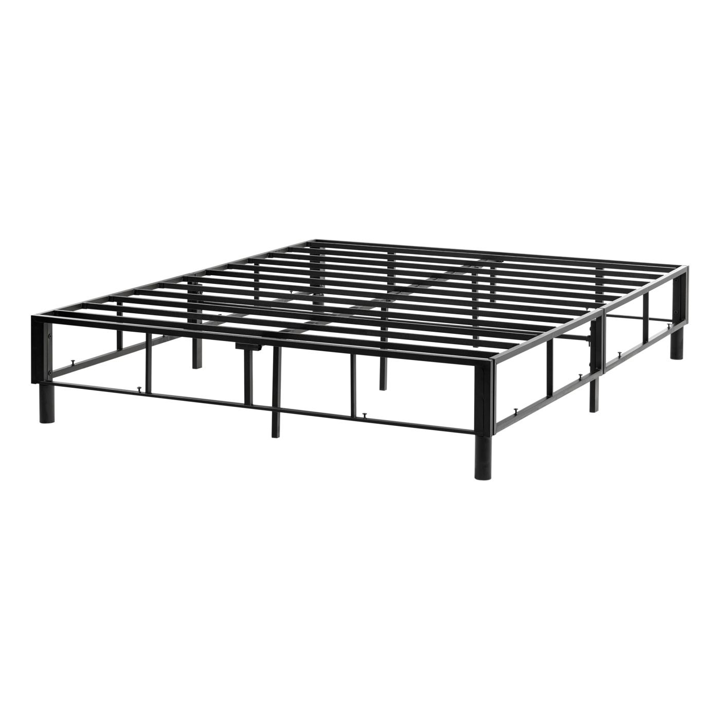 Fejtámla nélküli boxspring ágy COUNTESS 160 x 200 cm Világosszürke - 11