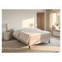 Fejtámla nélküli boxspring ágy COUNTESS 140 x 200 cm Bézs thumbnail 1