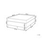 Fejtámla nélküli boxspring ágy COUNTESS 140 x 200 cm Bézs thumbnail 3