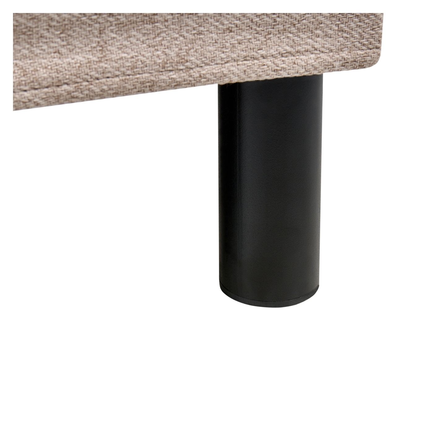 Fejtámla nélküli boxspring ágy COUNTESS 140 x 200 cm Bézs - 10