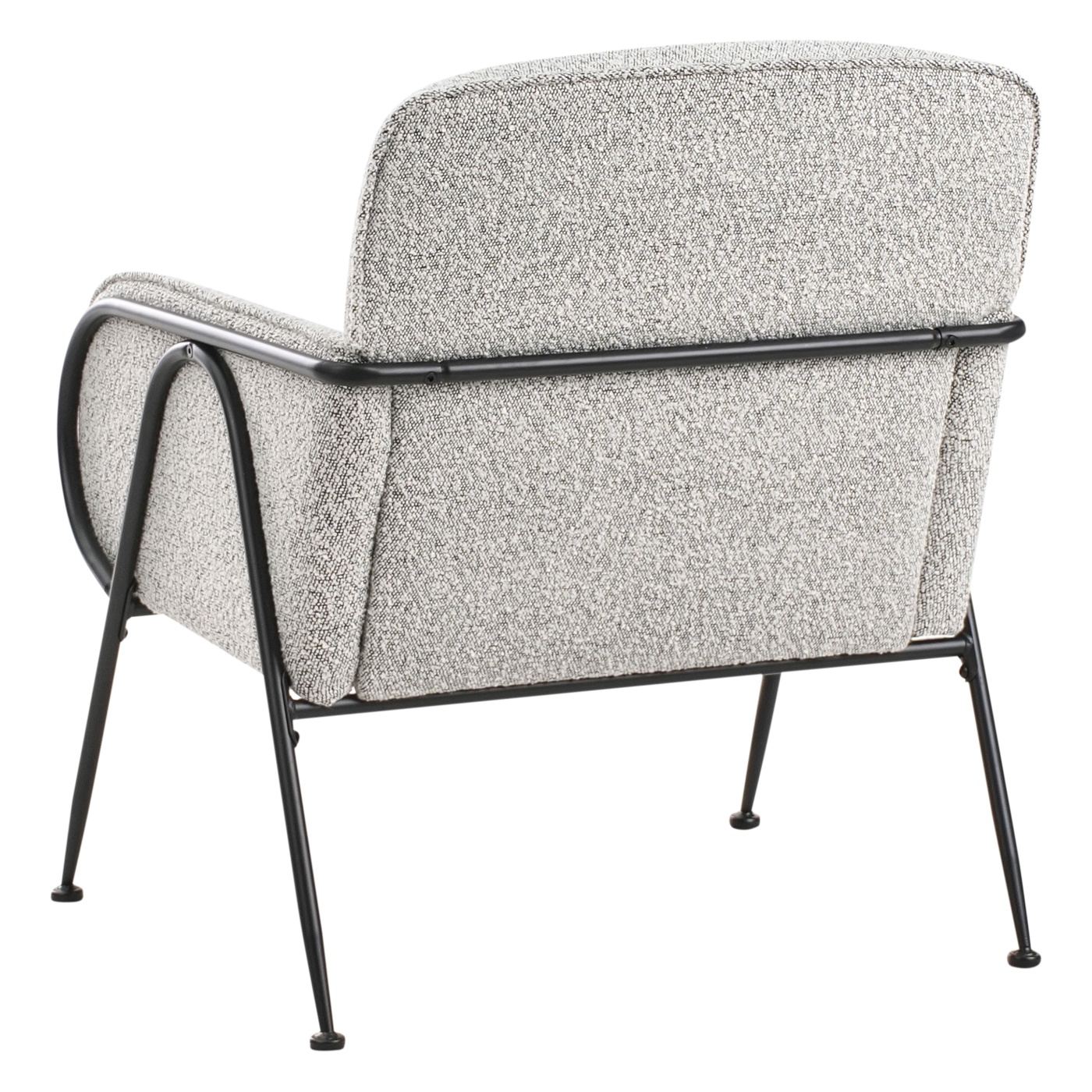 Fotel TRYSNES Fekete/fehér - 6