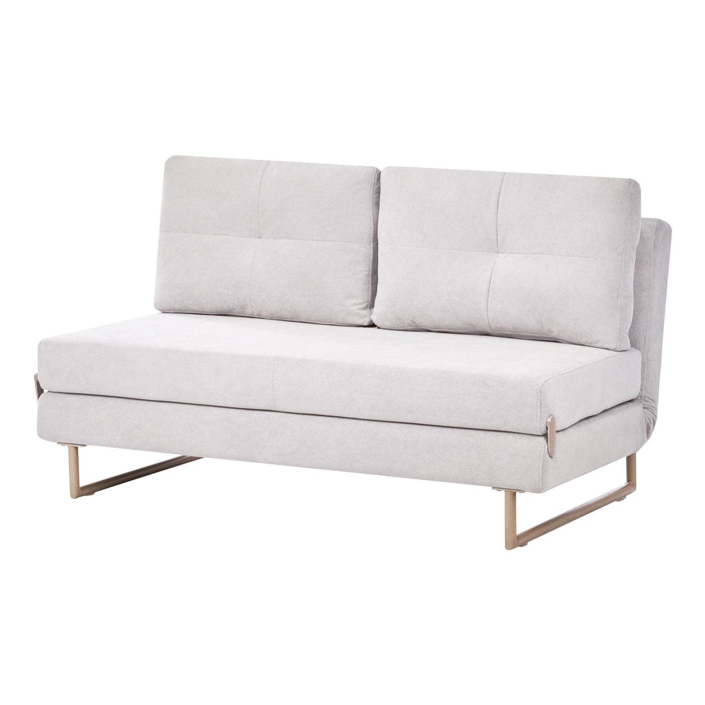 Kanapéágy 3 személyes JERSLEV Törtfehér - 4