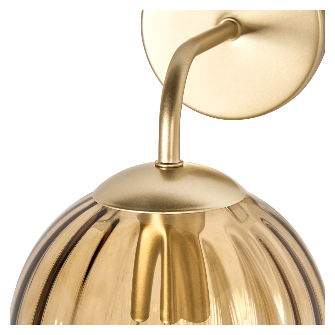 Falilámpa BOOMI Üveg Sötétbarna - 5