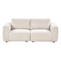 Moduláris kanapé 2 személyes KIVVIK Buklé Törtfehér thumbnail 4