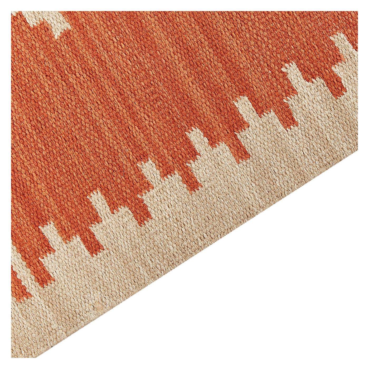 Szőnyeg GAVAR Narancssárga 80 x 150 cm Pamut Kilim - 4