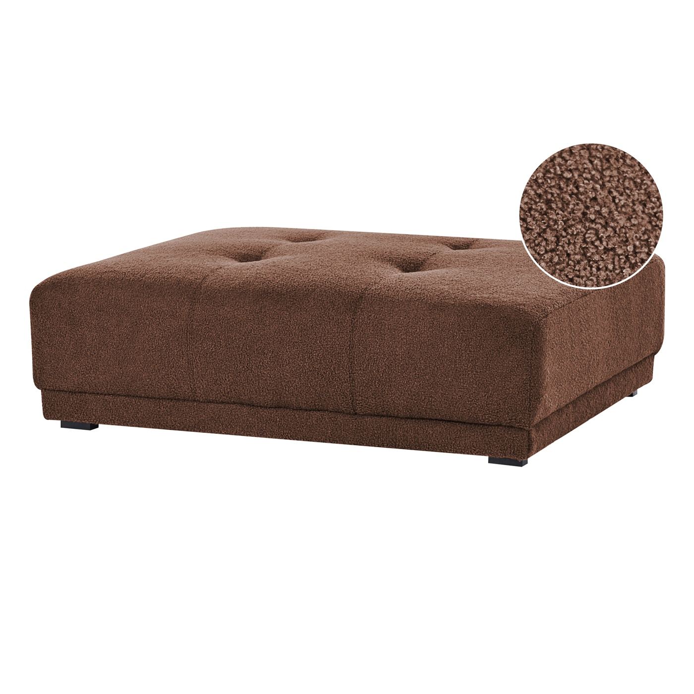 Ottomán TORPO Buklé Barna - 2