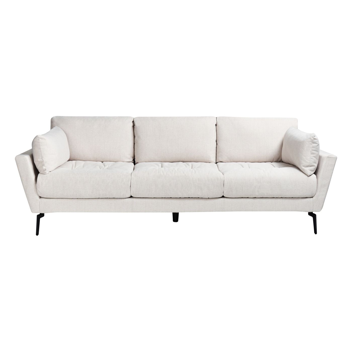 Kanapé 4 személyes NENOLA Világosbézs - 2