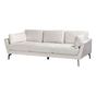 Kanapé 4 személyes NENOLA Világosbézs thumbnail 4