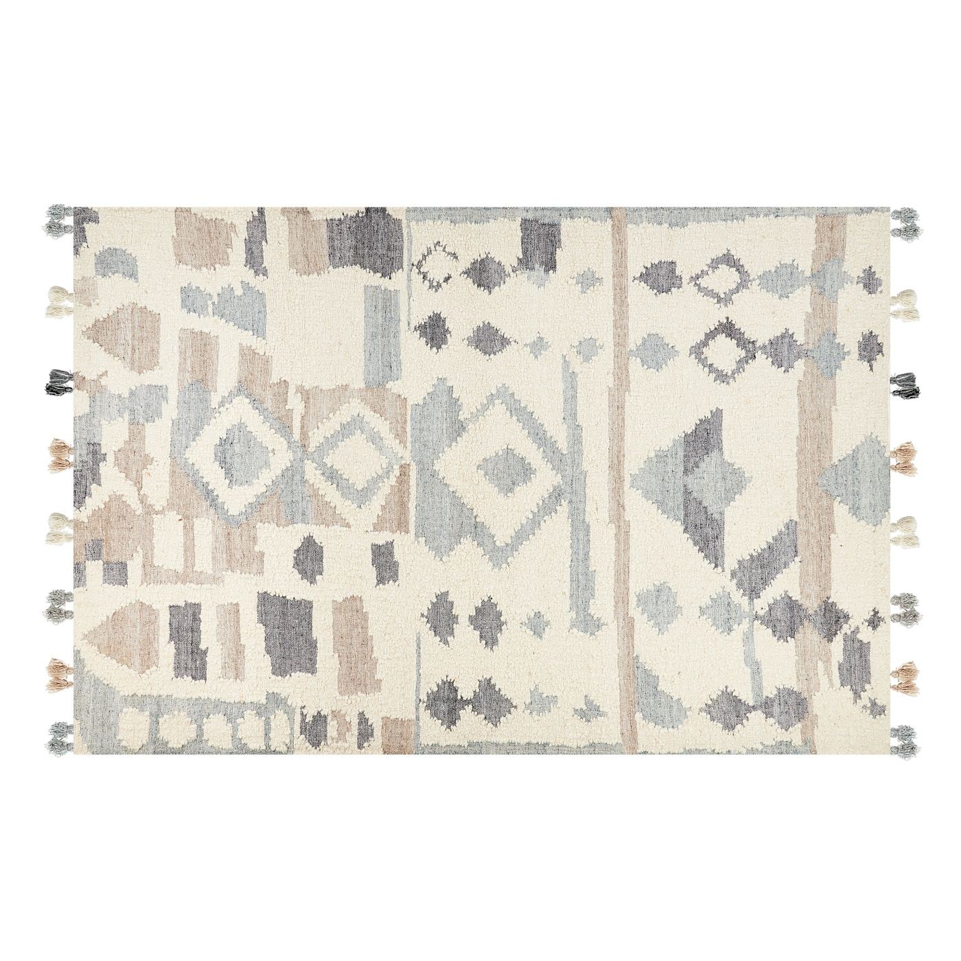 Szőnyeg MRGAVET Bézs 200 x 300 cm Gyapjú Kilim - 2