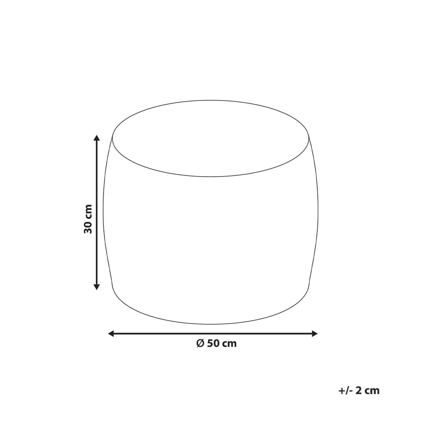 Puff TUKKI Műszőrme Szürke - 3