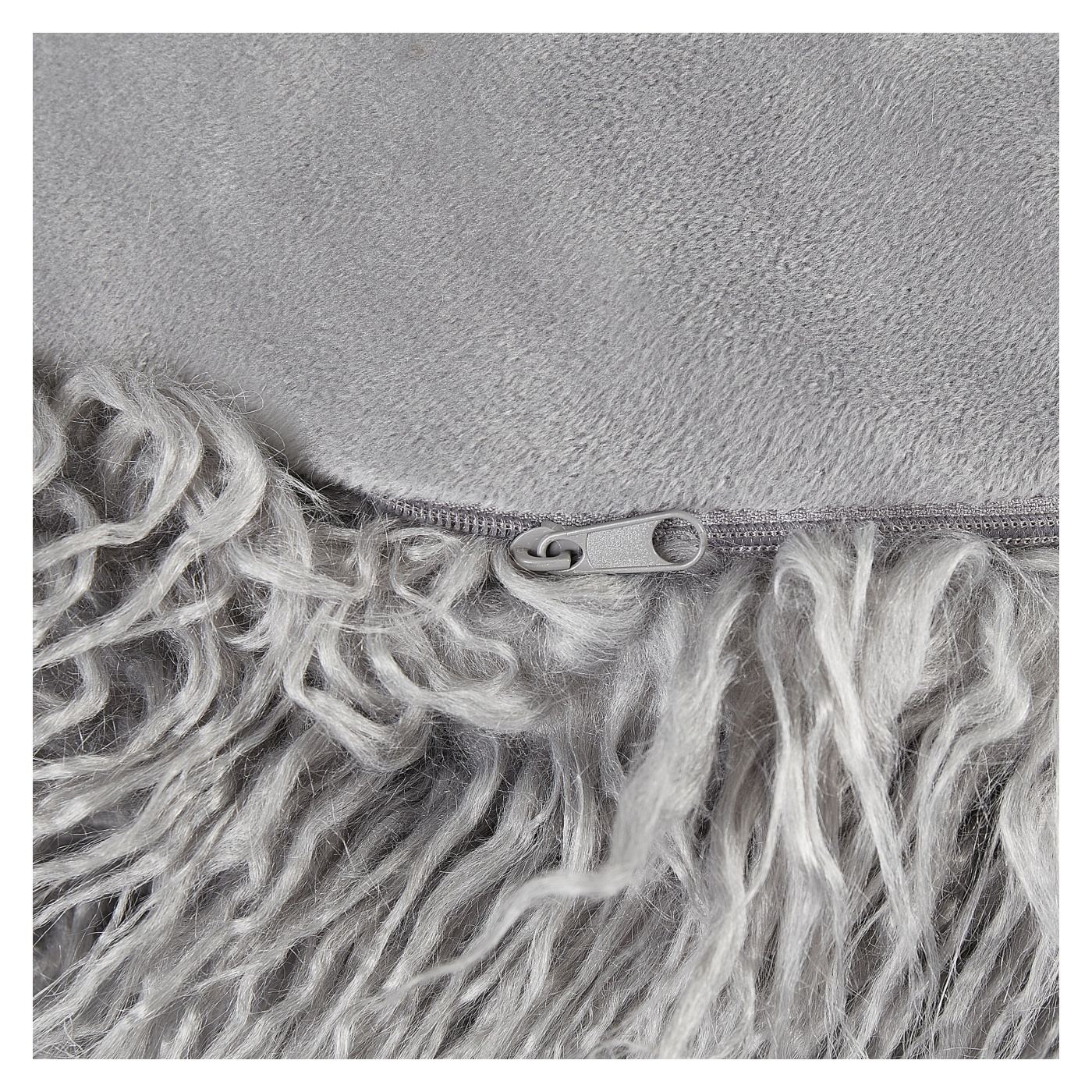 Puff TUKKI Műszőrme Szürke - 5