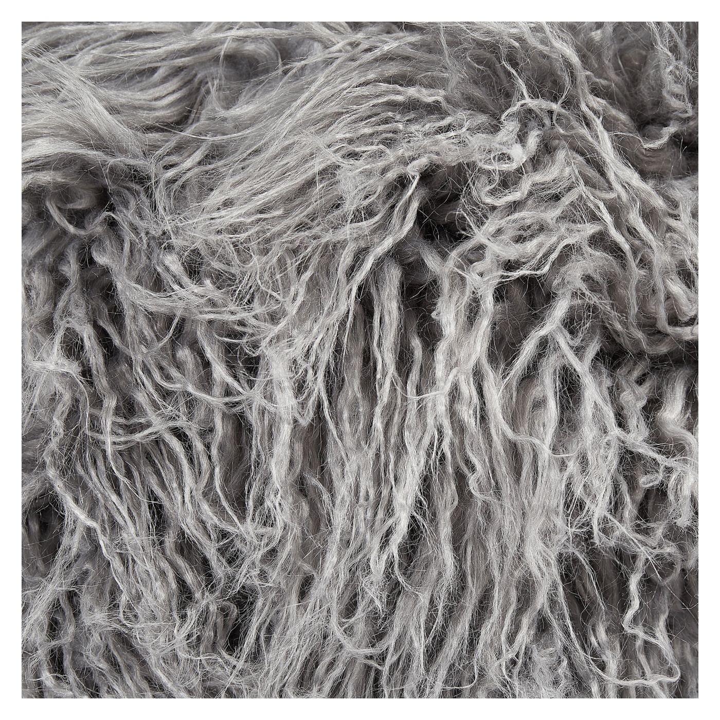 Puff TUKKI Műszőrme Szürke - 6