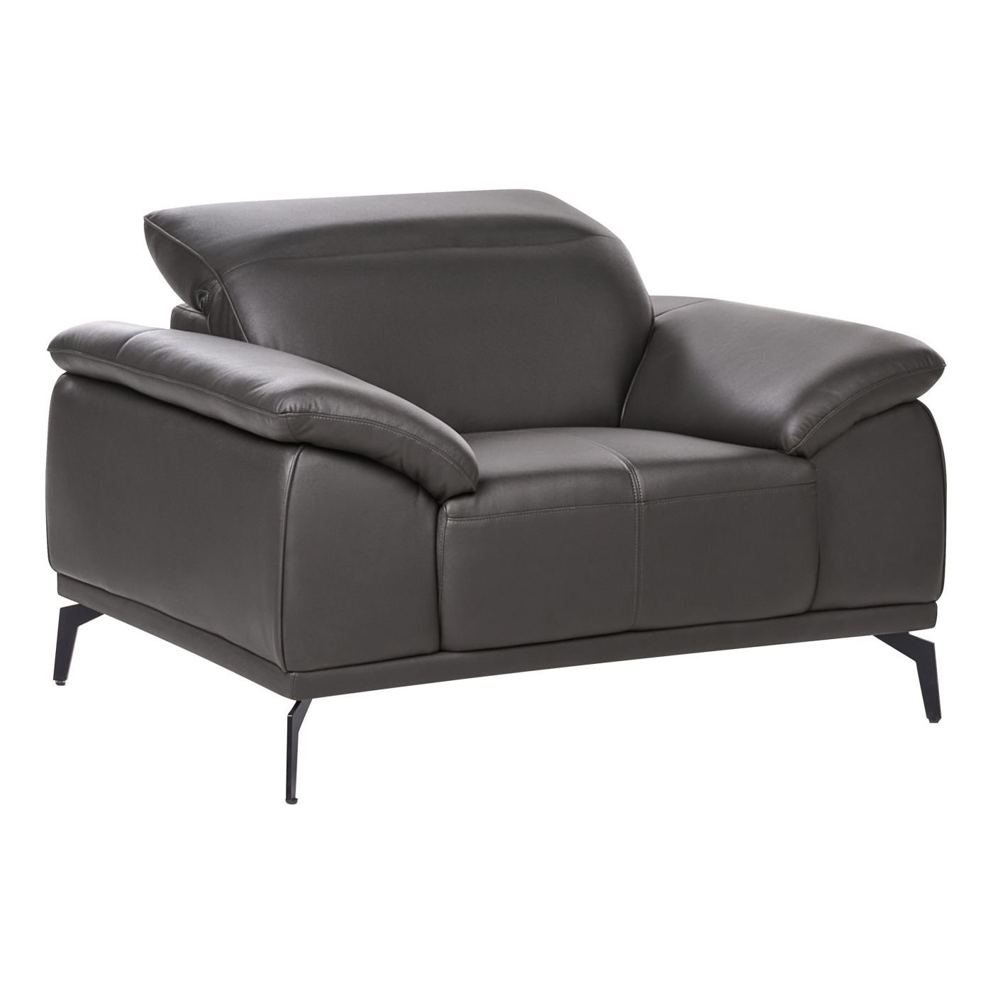 Fotel VEJEN Műbőr Fekete - 3