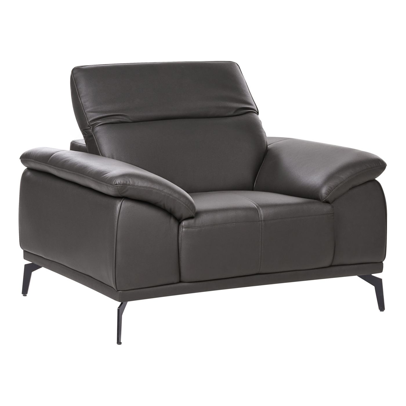 Fotel VEJEN Műbőr Fekete - 7