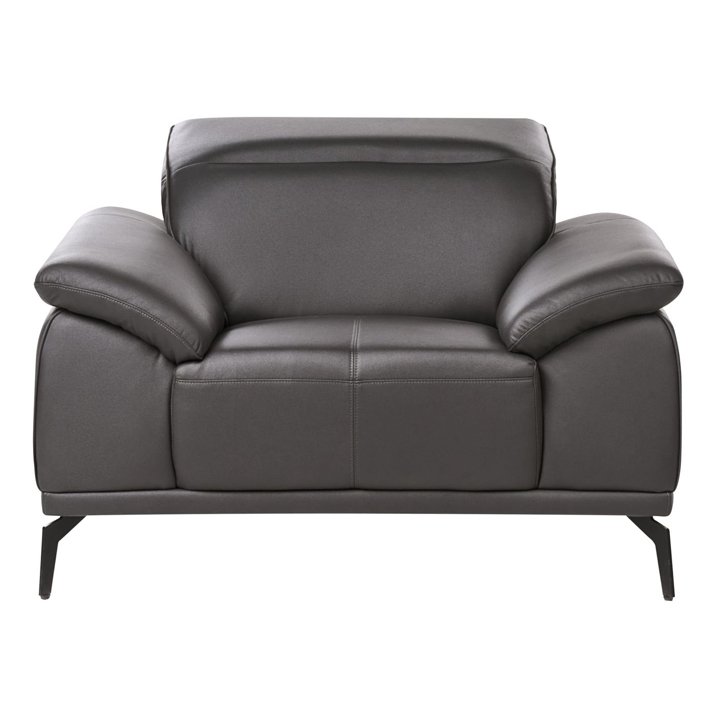 Fotel VEJEN Műbőr Fekete - 9