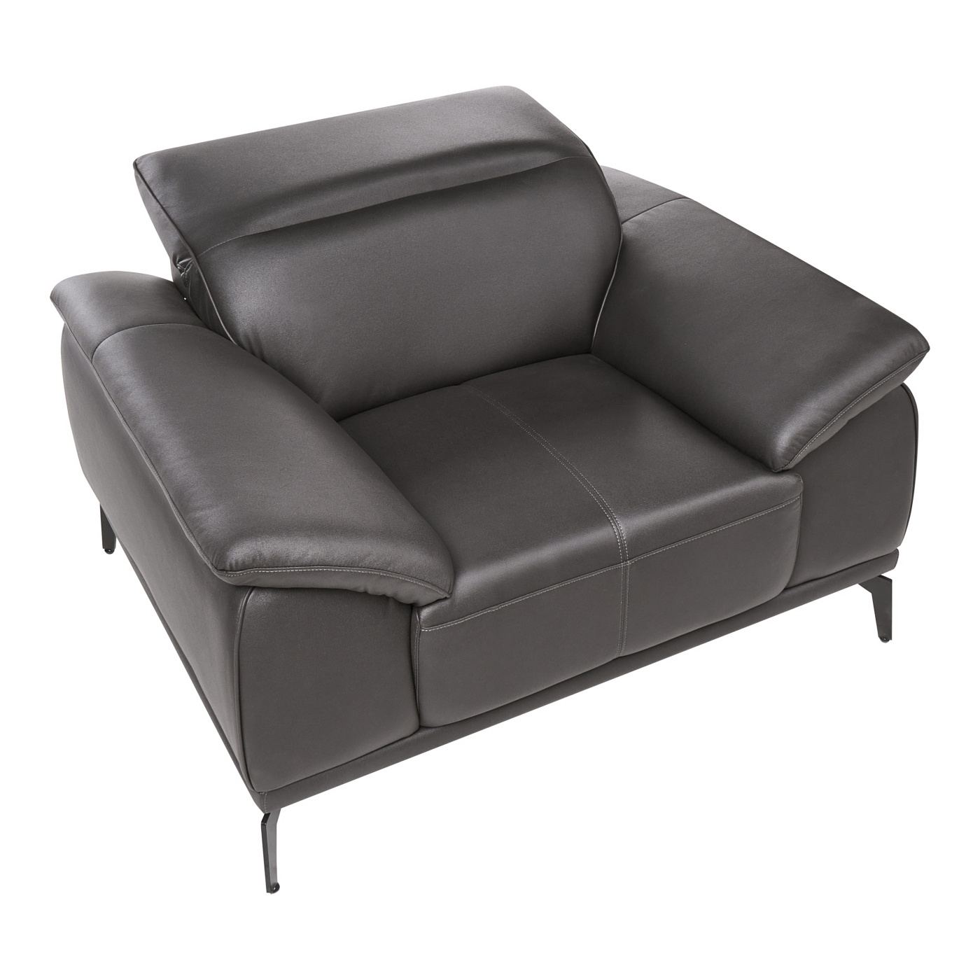 Fotel VEJEN Műbőr Fekete - 13