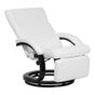 Fekvőszék MIGHT Lábtámasszal Műbőr Fehér thumbnail 2