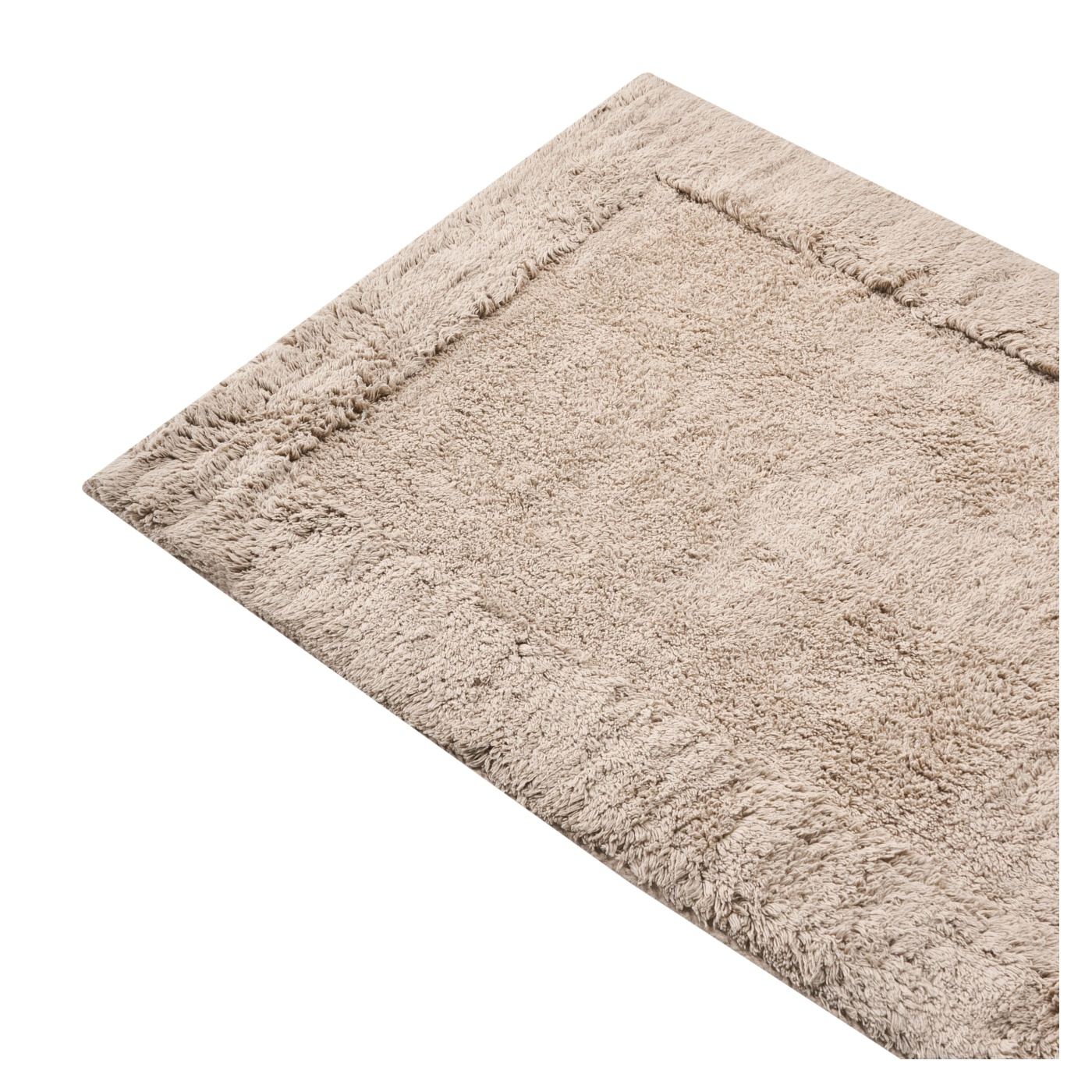 Fürdőszobaszőnyeg BABAIL Világosbarna 60 x 90 cm Pamut - 4