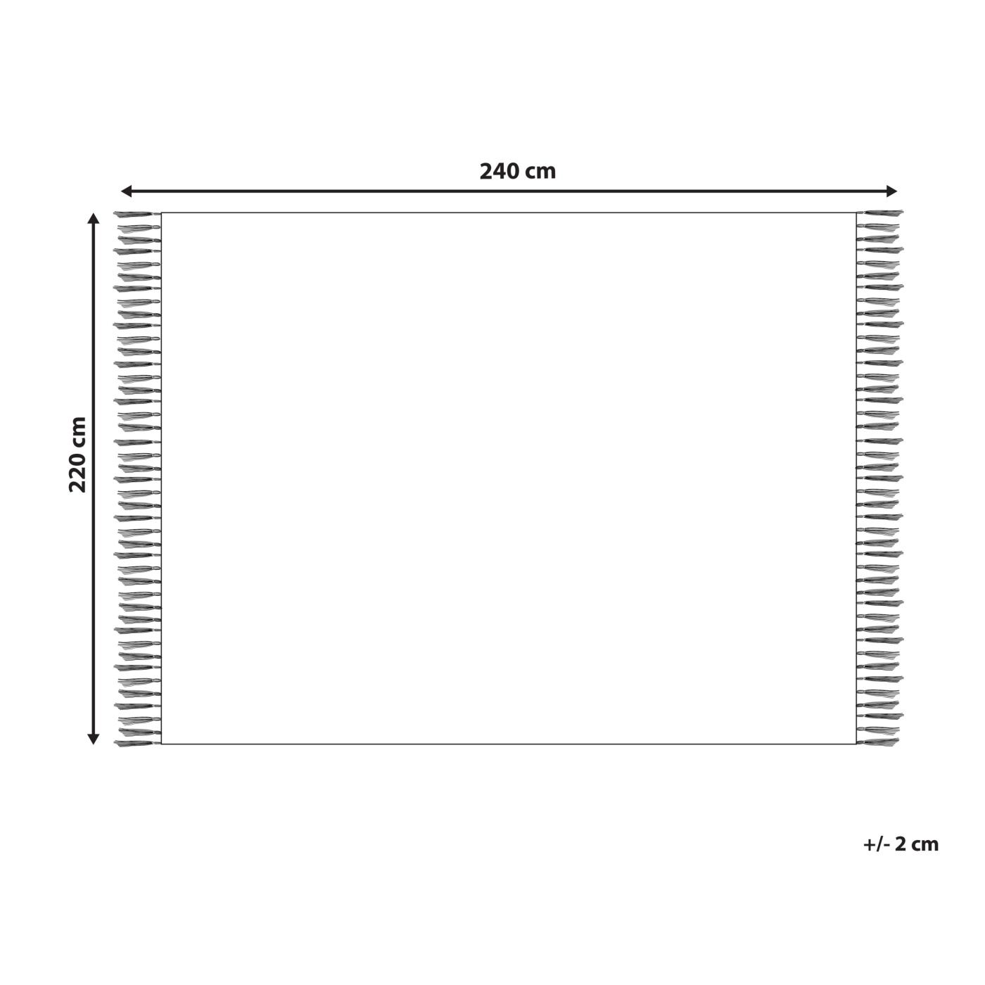 Takaró VELLA 220 x 240 cm Zöld - 3