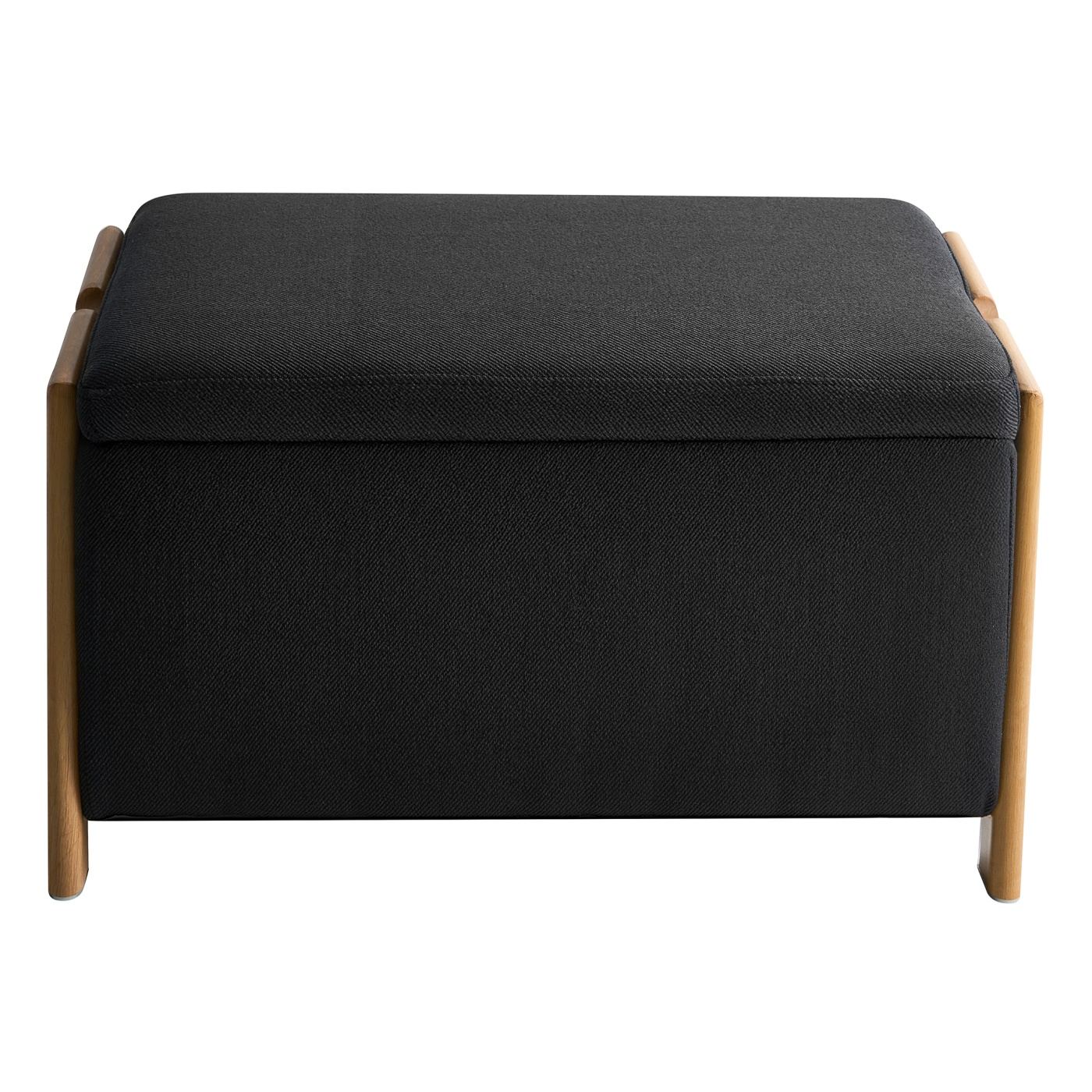 Pad tárolóval EDLAND Fekete - 5