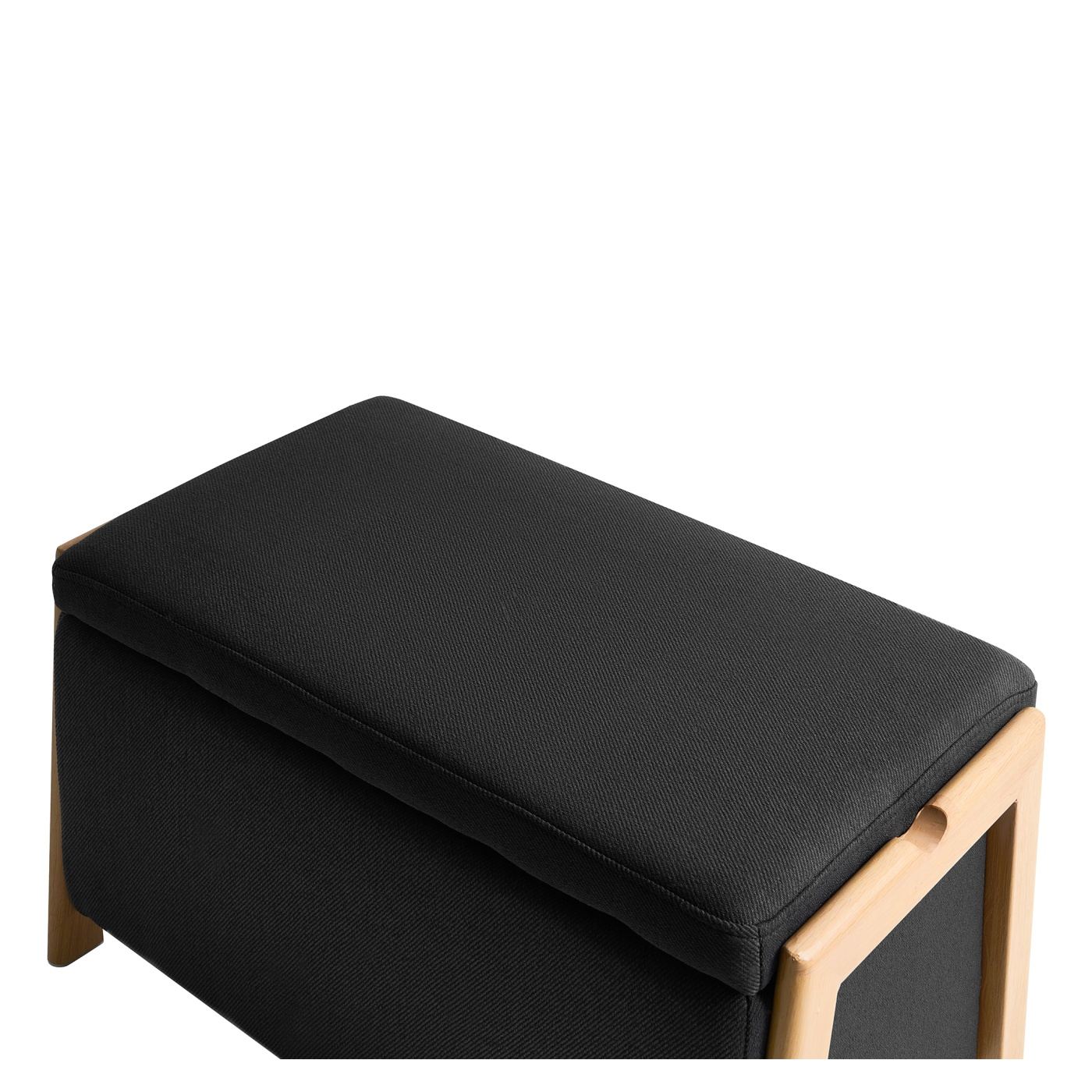 Pad tárolóval EDLAND Fekete - 7