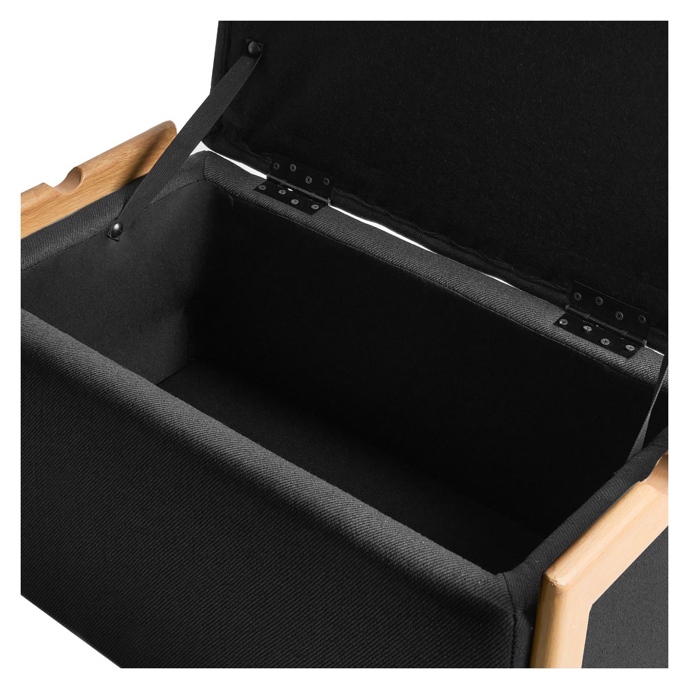 Pad tárolóval EDLAND Fekete - 8