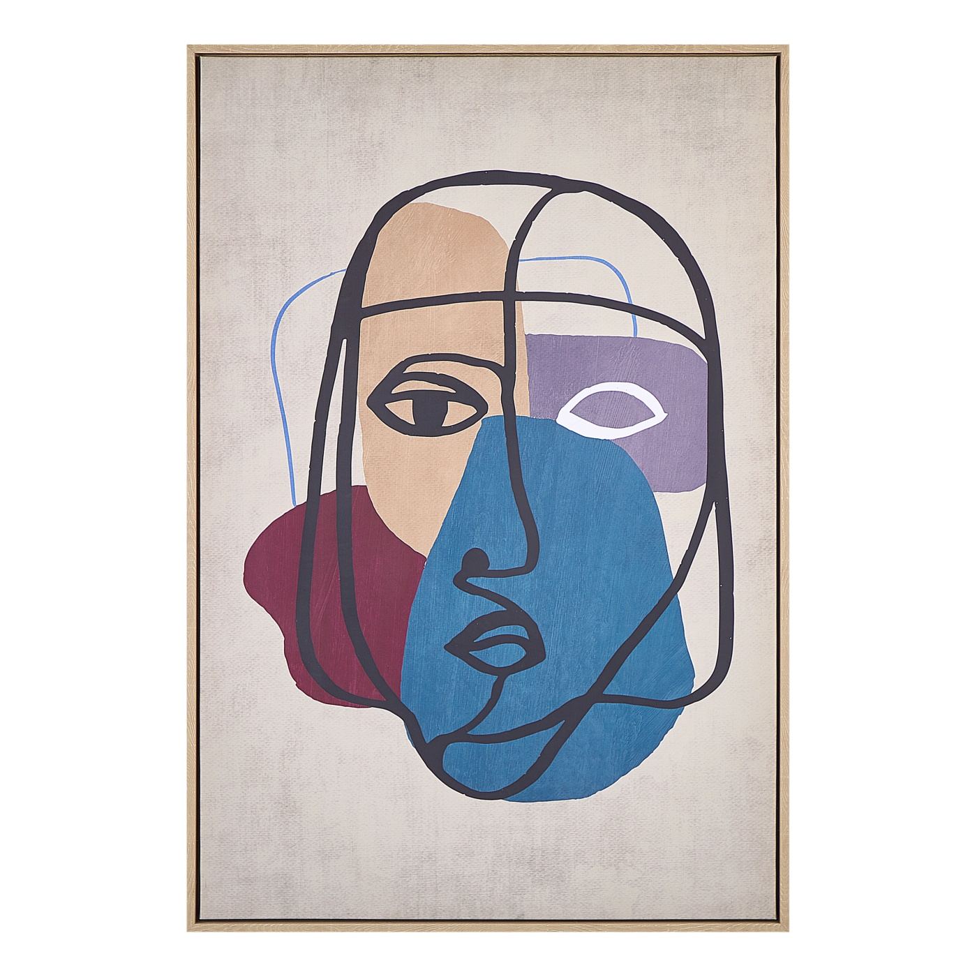 Vászon BINETTO Női mintás 63 x 99 cm Színes - 2