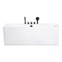 Fürdőkád QUATRE 170 x 75 cm Fehér thumbnail 2