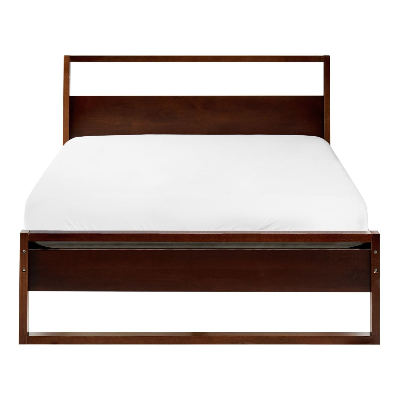 Ágy Fenyő GIULIA 120 x 200 cm Sötétbarna - 4