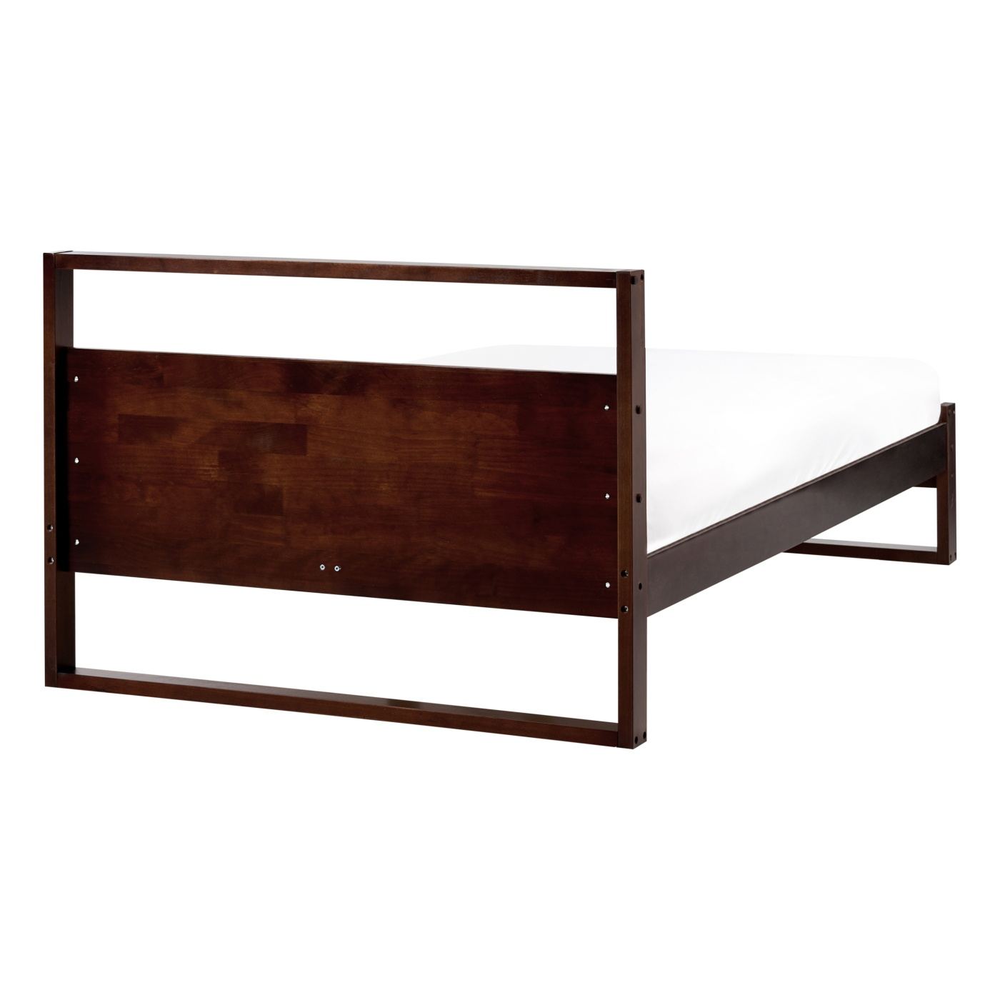 Ágy Fenyő GIULIA 120 x 200 cm Sötétbarna - 5