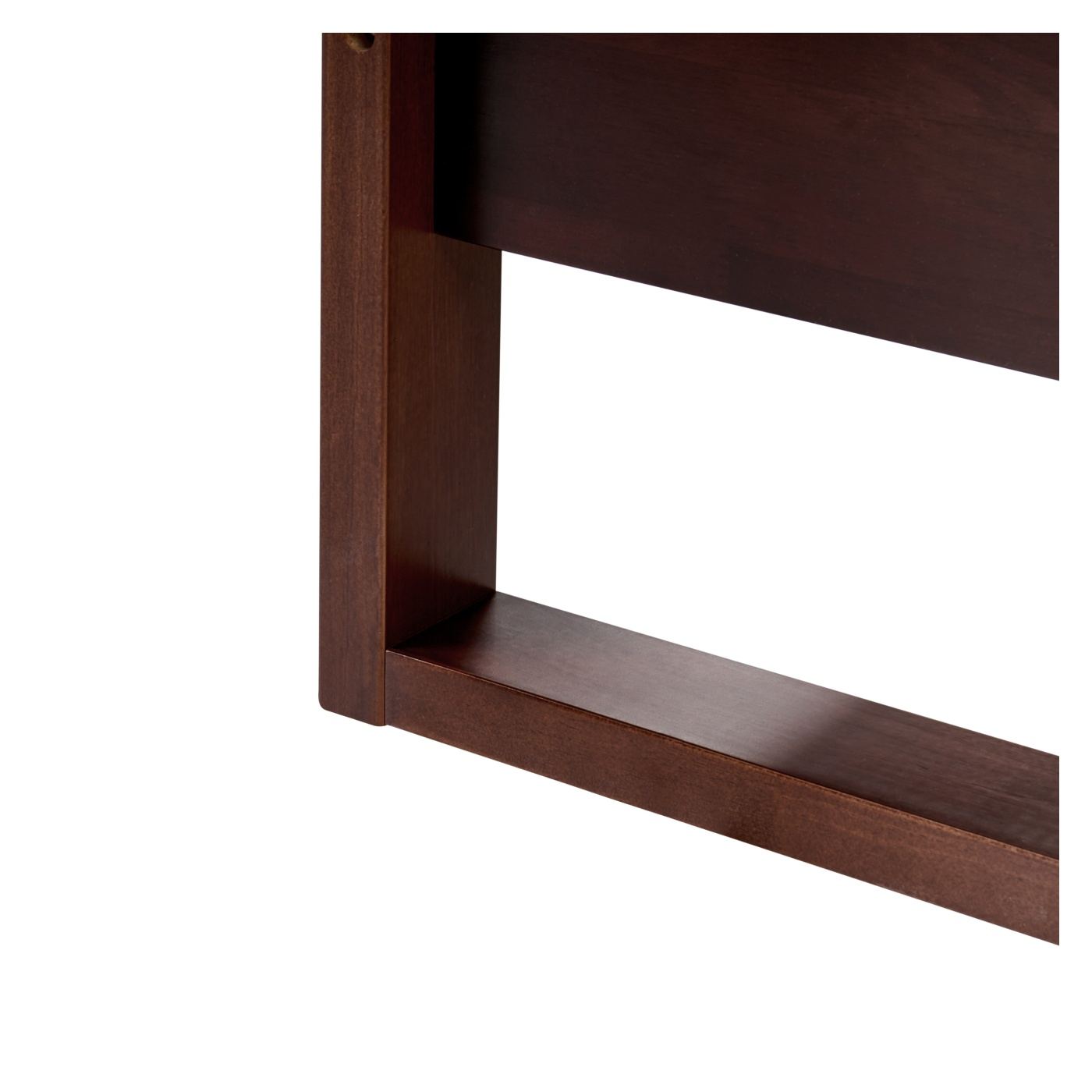 Ágy Fenyő GIULIA 120 x 200 cm Sötétbarna - 10