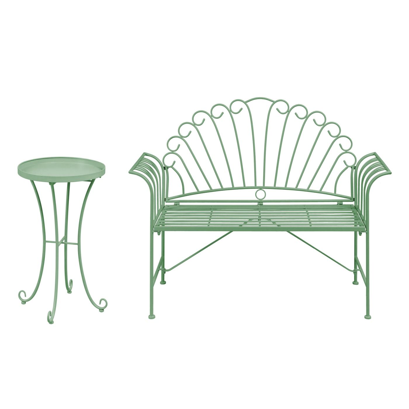 Bisztrószett CAVINIA Fém Zöld - 2