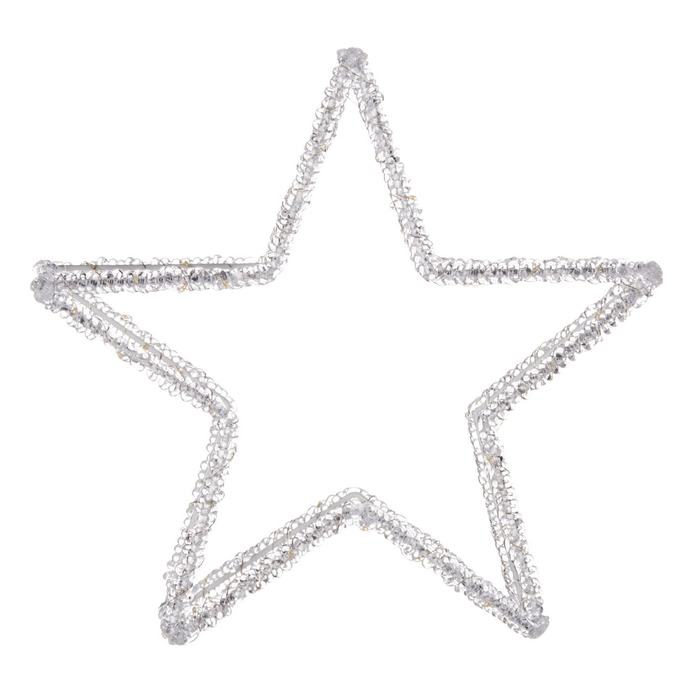 Kültéri dekoráció LED SIMO Csillag 31 cm Fehér - 5