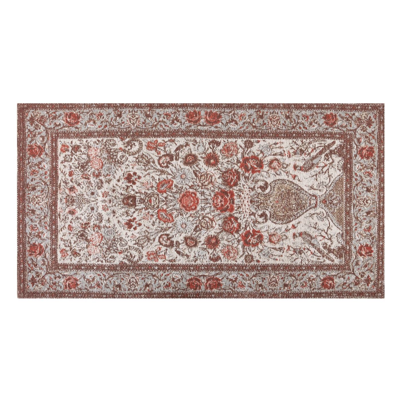 Szőnyeg BINNISZ Piros 80 x 150 cm Pamut - 2