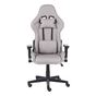 Gamer szék WARRIOR Világosszürke thumbnail 4