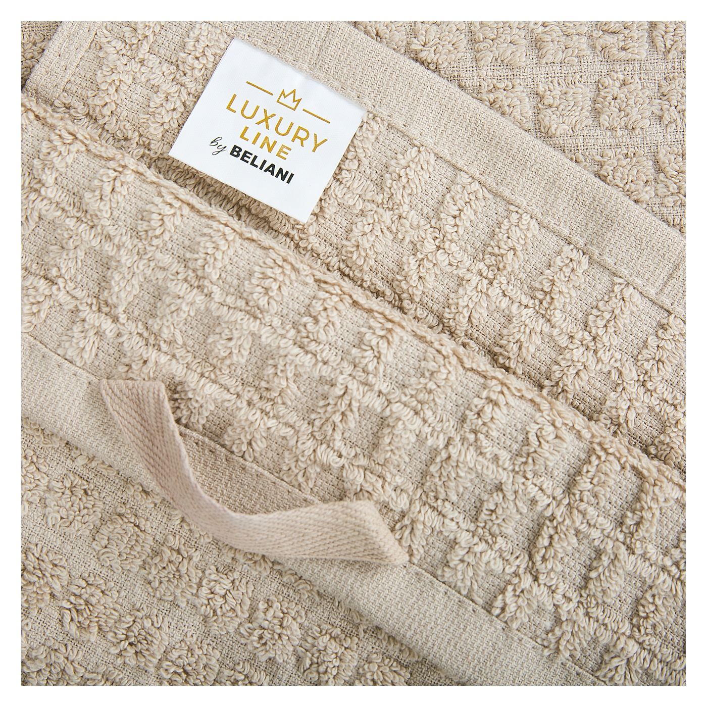 Tizenegy darabos törölközőszett ATAI Pamut Bézs - 4