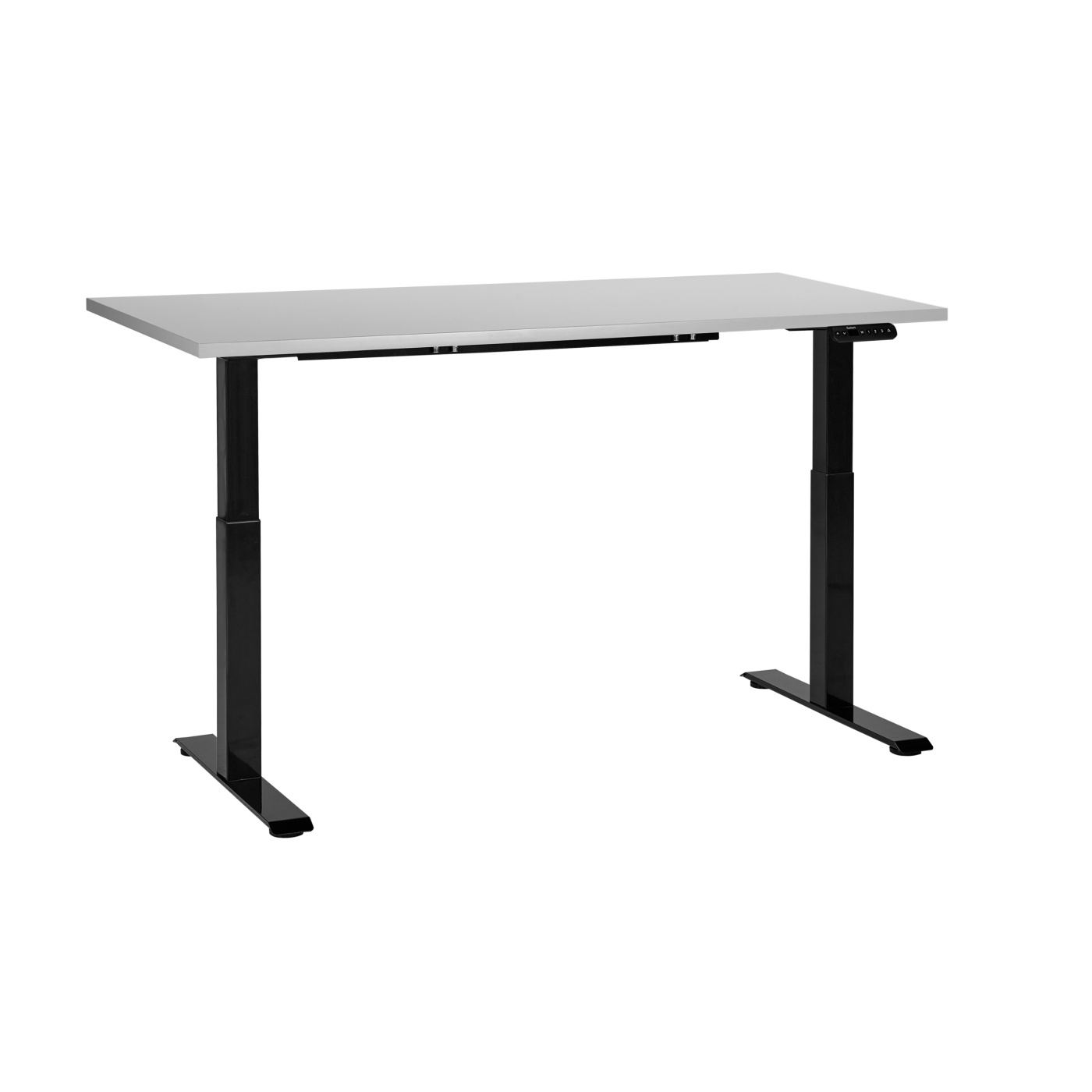 Elektromosan állítható asztal DESTINES Szürke/fekete 160 cm 72 cm - 2