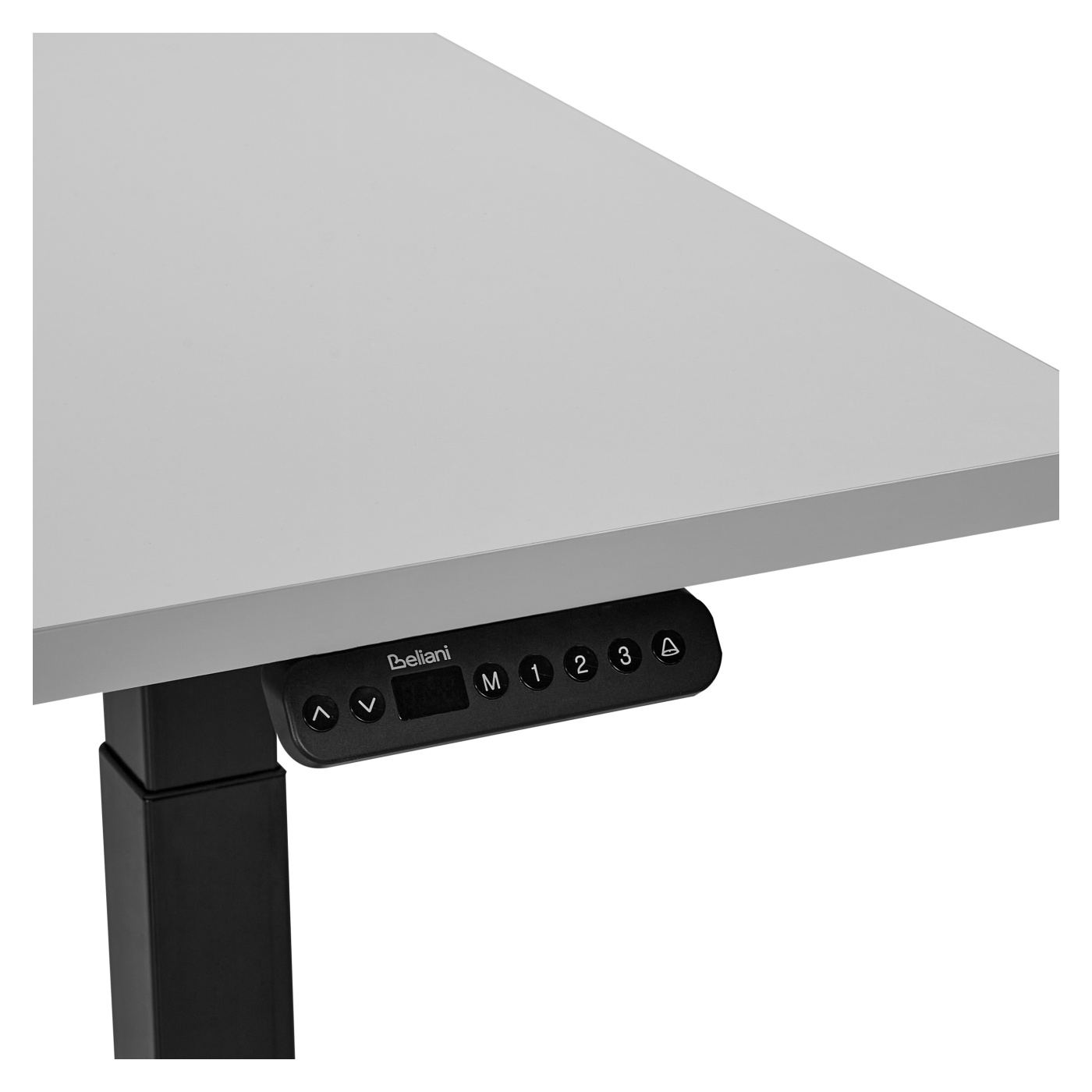 Elektromosan állítható asztal DESTINES Szürke/fekete 160 cm 72 cm - 5