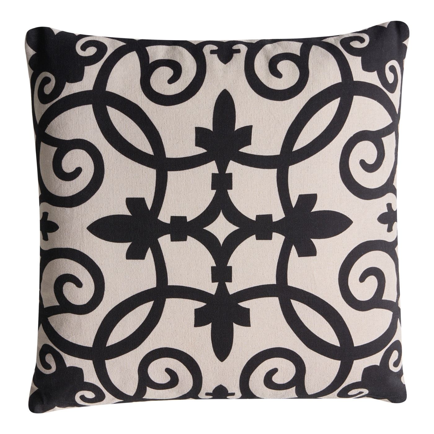 3 db-os dekorpárna szett MERBAU Pamut 45 x 45 cm Fekete/bézs Absztraktmintás - 6