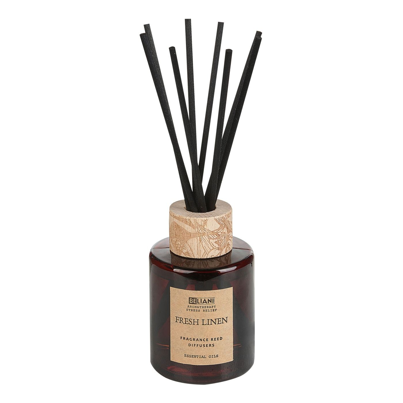 Illatgyertya illatpálcákkal DARK ELEGANCE 9 cm Barna - 5