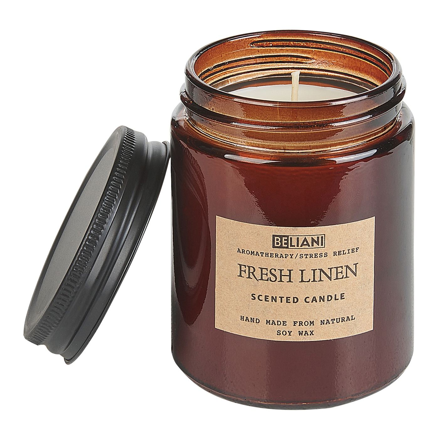 Illatgyertya illatpálcákkal DARK ELEGANCE 9 cm Barna - 6