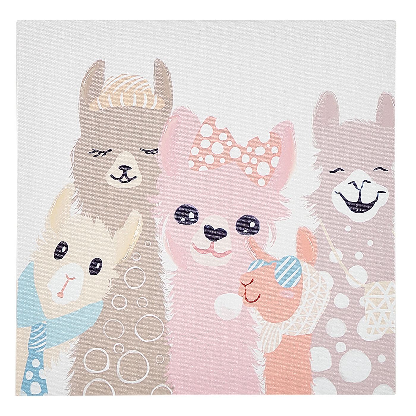 Háromdarabos vászon szett TILLIA Állatmintás 30 x 30 cm Színes - 7