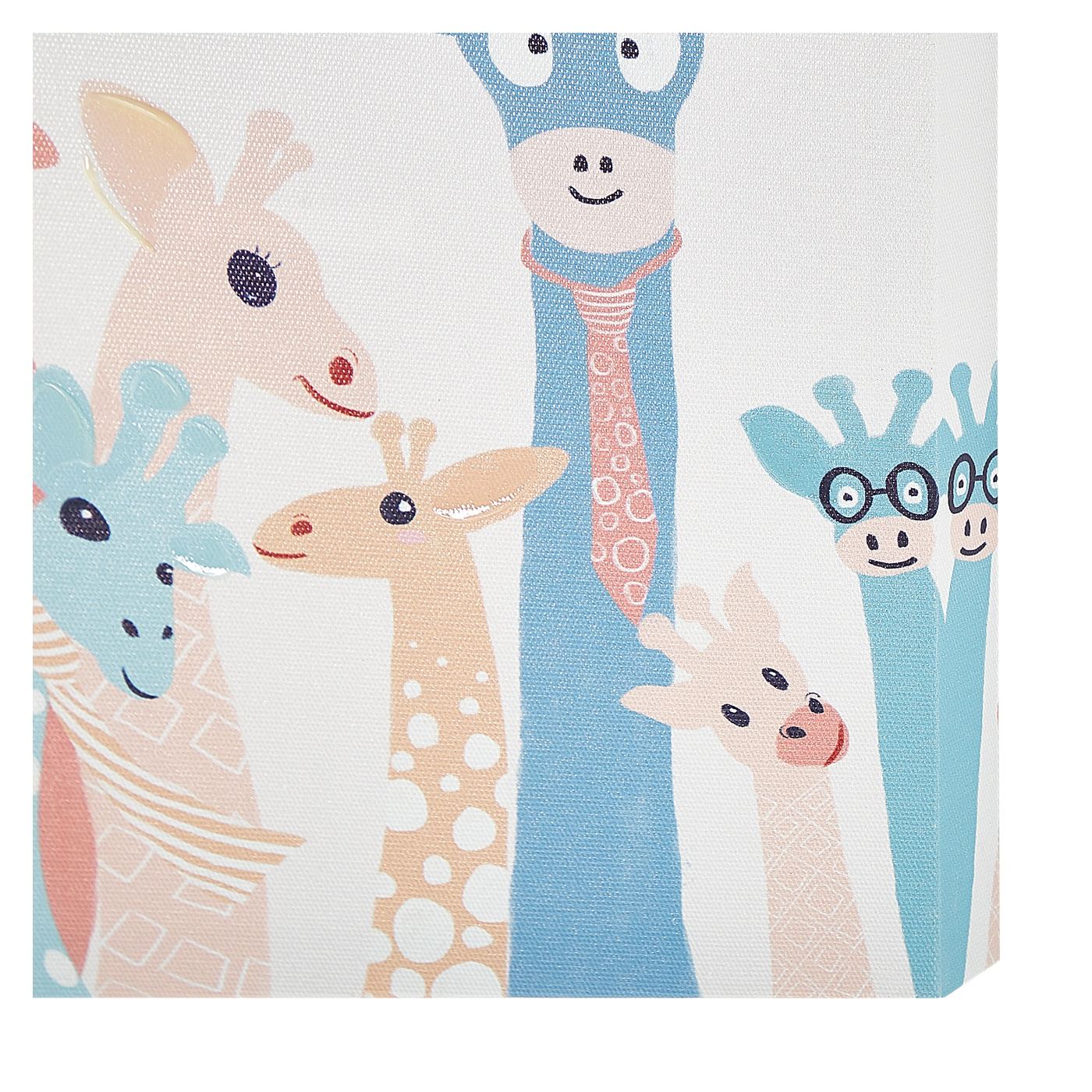 Háromdarabos vászon szett TILLIA Állatmintás 30 x 30 cm Színes - 9