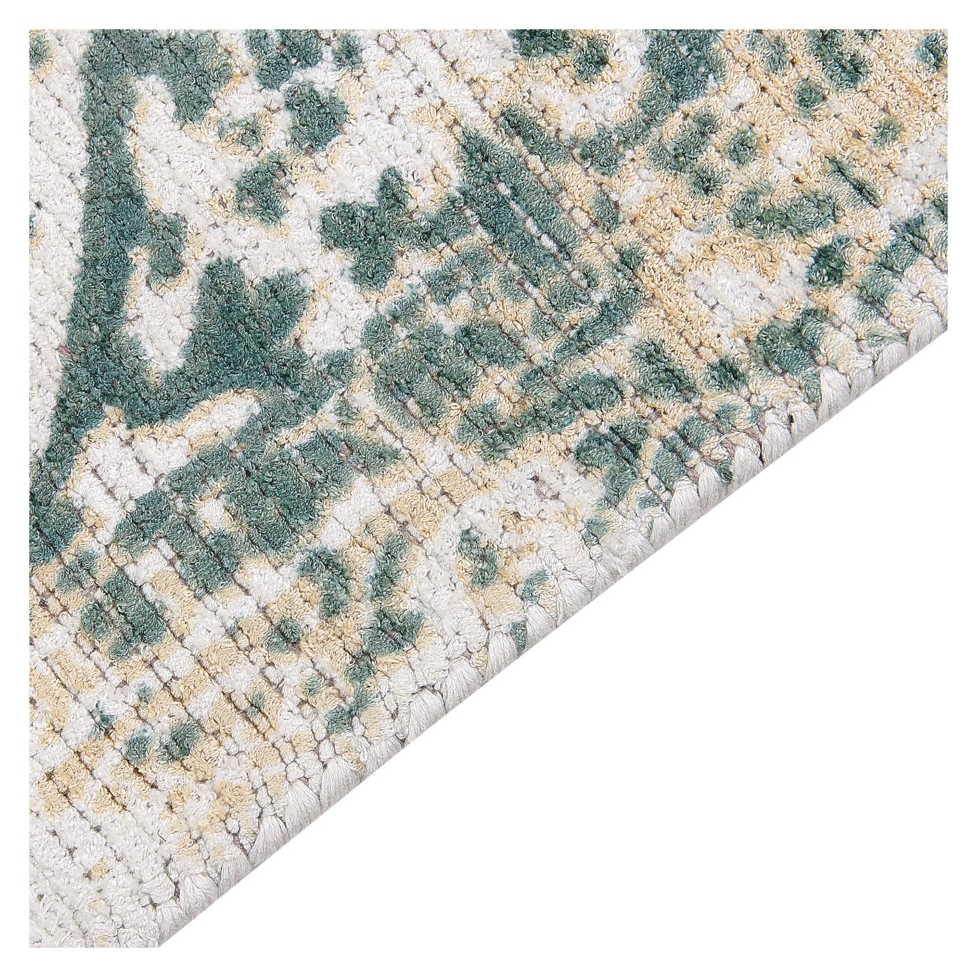 Szőnyeg BOYALI Világosbézs 160 x 230 cm Viszkóz - 5